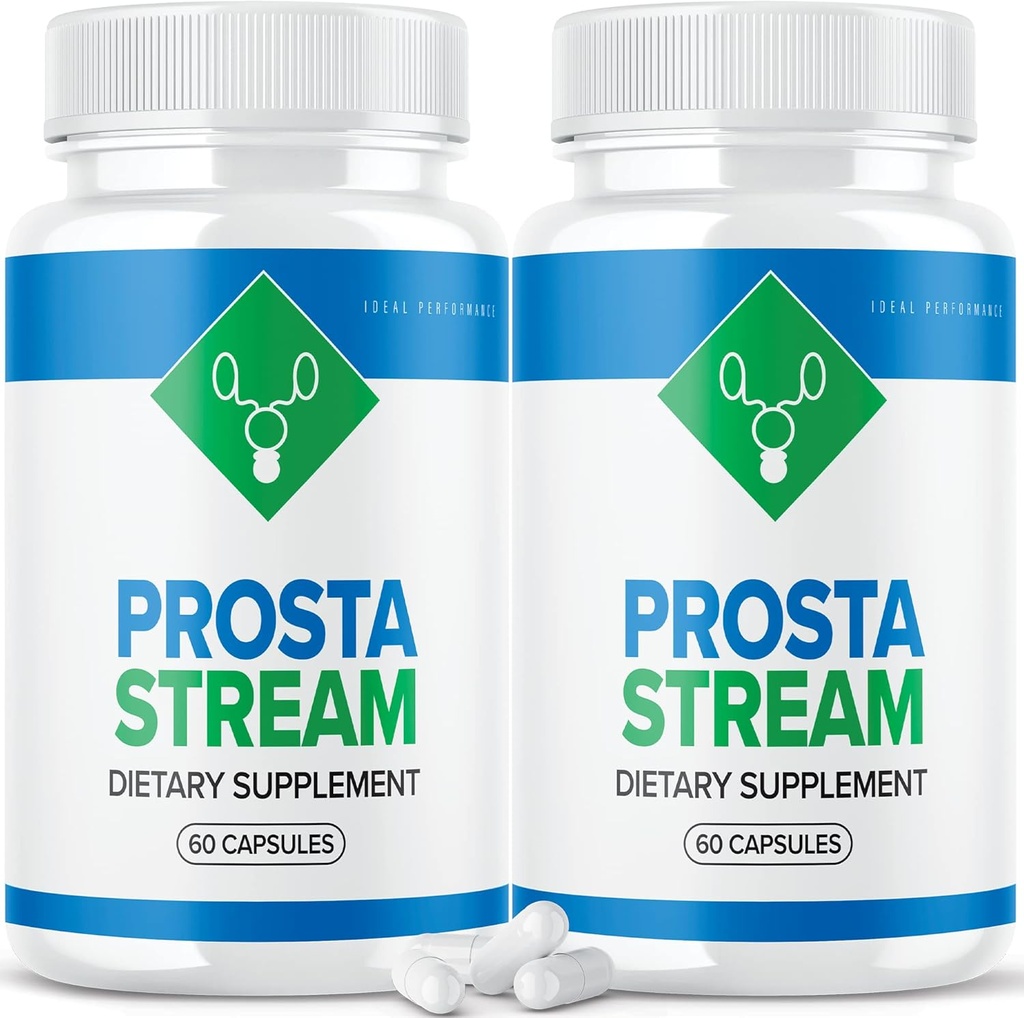 Ideale prestaties (2 Pack) Prosta Stream Prostate Supplement Prostastream pillen (120 capsules)
