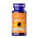 Puritan's Pride Premium LutigoldTM Lutein Carotenoid 40 mg met Zeaxanthine voor mannen en vrouwen, Dieetsupplement voor Eye Health Support, 8 maand supply, 120 Easy-to- Swallow Softgels