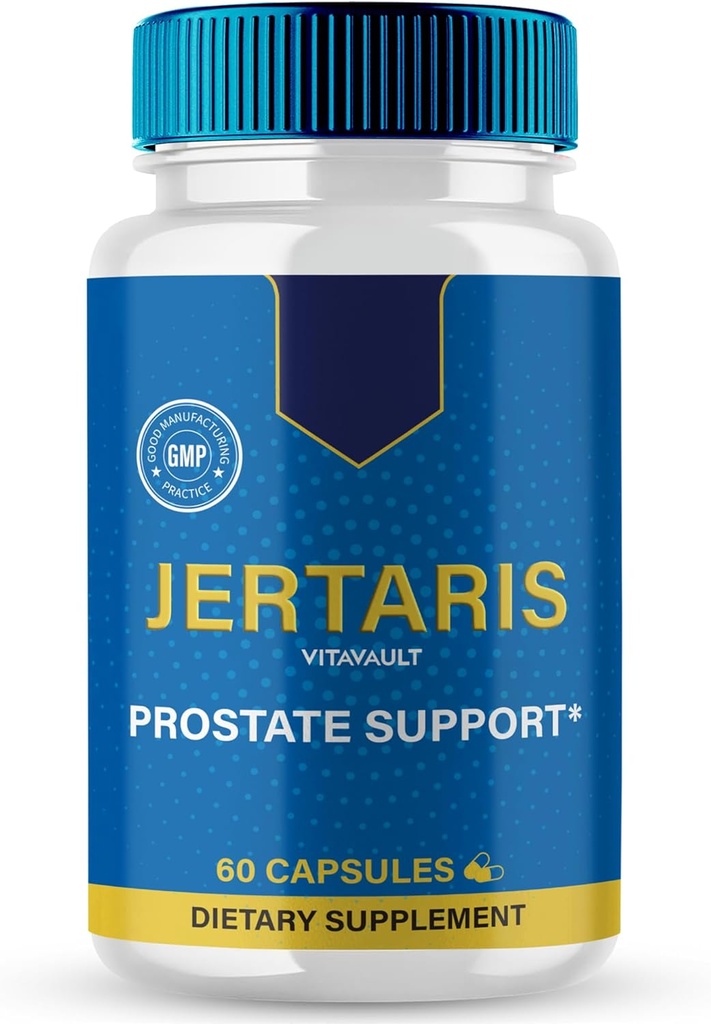 Jertaris Capsules, Jertaris Prostate Health Supplement Pillen - Extra sterkte, Jertaris Ondersteunt Prostaat Heath Alle Natuurlijke Formule, Jerta RIS Capsules, Jer Taris Reviews (60 Capsules)