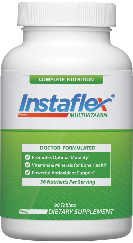 Instaflex Multivitamine - Gezamenlijke ondersteuning Supplement, ondersteunt mobiliteit en botgezondheid, 90 tabletten