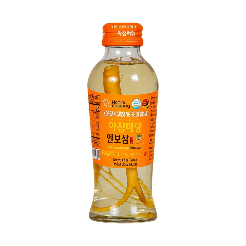 Inbosam Koreaanse Ginseng Drink Root Drink, 10 flessen, 4 floz Elke