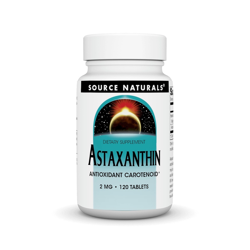 Bron Naturals Astaxanthine, Antioxidant Carotenoid*, 2mg - 120 tabletten