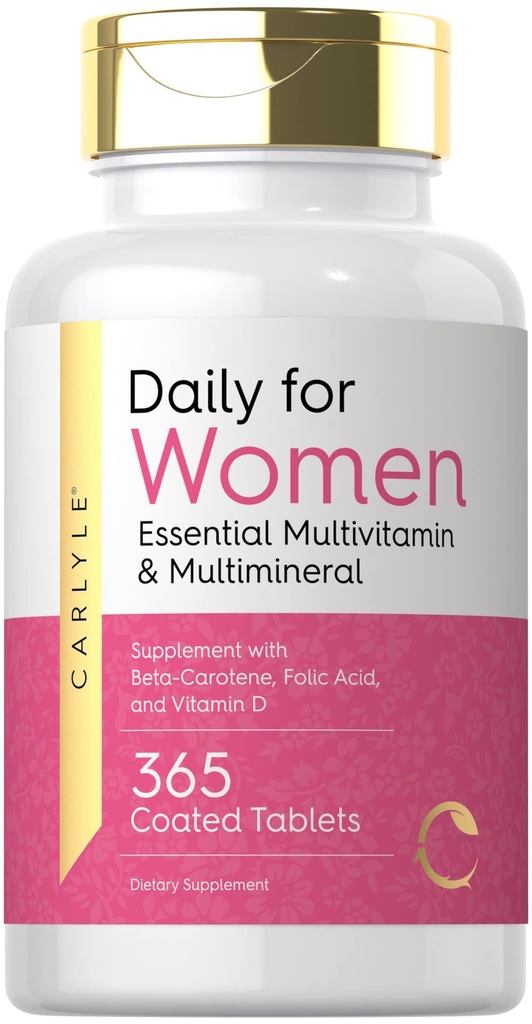 Carlyle Women's Daily Multivitamine en Multiminerale Supplement 