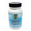 Awa Calm Capsules - Kava Based Herbal Supplement met 30% Kavalatone, Calamus Root, Passie Bloem, Citroen Balsem & Hop (60 capsules)