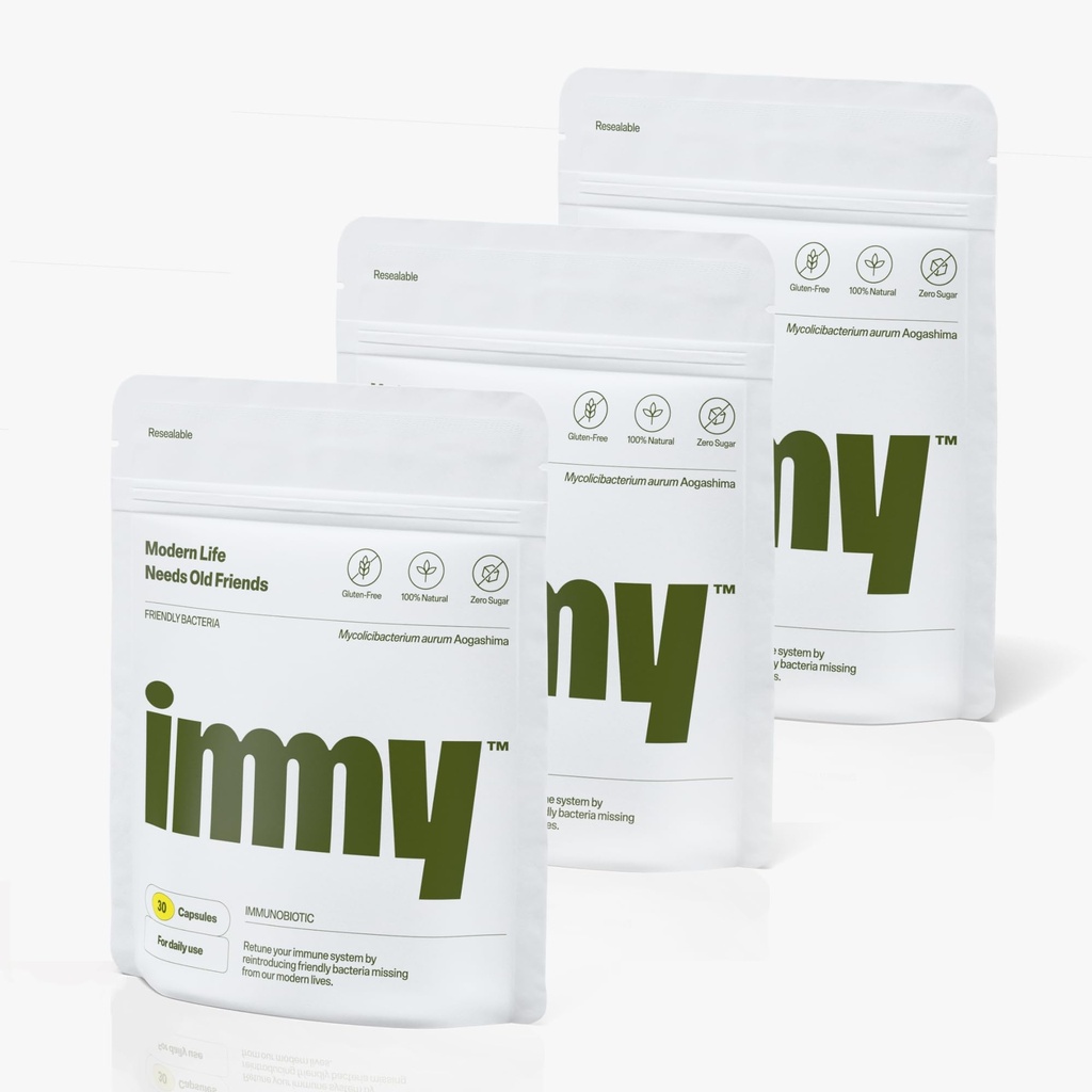 IMMY Immuunsupplement voor Mood Support en Gut Health, 90 st. - Ondersteunt Joint Relief, Focus & Mood Support, Natural Calming Aid