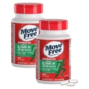 Move Free Advanced Plus MSM gecoate tabletten, Joint Health Supplement met Glucosamine en Chondroitin, 120 Telling, Verpakking van 2