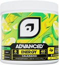 Geavanceerde energie - Energie Boosting Formule met Elektrolyten voor hydratatie - L-Theanine te bestrijden Jitters - Suikervrij & Keto Friendly - No Maltodextrine (40 Servings) (Calamansi)