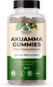Amazing Botanicals Akuamma Gummies - High Potency Daily Wellness Gummy, Vegan, Non-GMO, Glutenvrije kruidensupplement - 250MG Per Gummy met natuurlijke Wild Berry smaak (30 telling)
