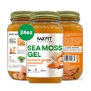 Sea Moss Gel Raw (12 Flavors) 24oz Wildсrafted Gold Sea Moss Gel from Saint Lucia | 92 Vitamins and Minerals | Pure Raw+Non-GMO | Vegan Superfood