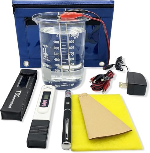 Verbeterde Chris Colloïdale Silver Generator Kit met 99,99% Pure Wire. Voeg gewoon Distilled Water en een pot toe!