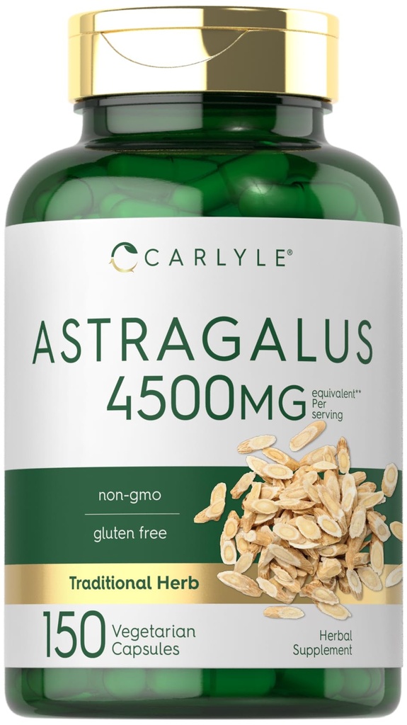 Carlyle Astragalus Root Capsules 4500mg 