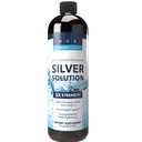 Alkaline Structured Silver Liquid Supplement 30ppm - Immune and Gut Health Support - Extra Strength Structured Collective Silver Mineral Supplements - Made in USA (16 oz)