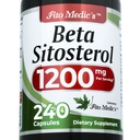 FITO MEDIC'S Lab | beta sitosterol| Plant sterols|240 Capsules |1200 mg | beta sitosterol Supplement | Ultra high Absorption.
