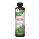 Nature's Way Organic Flax Oil Super Lignan, Omega-3, 6, 9 Fatty Acids(1), Cold-Pressed, Unraffinaderij, Hexane Free, 16 Fl Oz (Verpakking mei Vary)