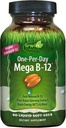 Irwin Naturals Mega B-Complex - 60 Liquid Softgels - Vitamine B Complex met vitamine B12, Folaat B9, Biotin B7, B1, B2, B3, B5, B6 en Quick Energy MCTs