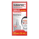Sudafed Sinus Severe Original Nasal Spray, 12 uur Neusspray Decongestant voor snelle, krachtige congestie verlichting als gevolg van verkoudheid of allergieën, Oxymetazoline HCl .05% Neusspray, 1 fl. oz