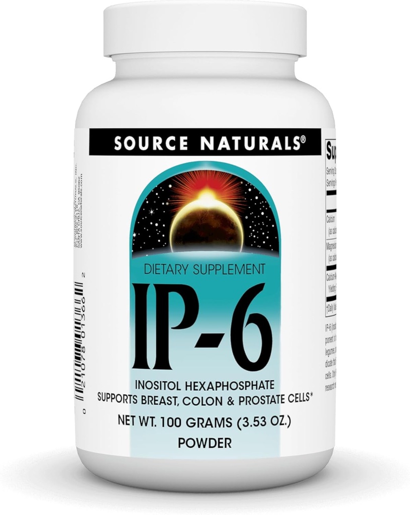 Bron Naturals IP-6 Inositol Hexafosfaat Poeder, Inc. 100 gram Poeder