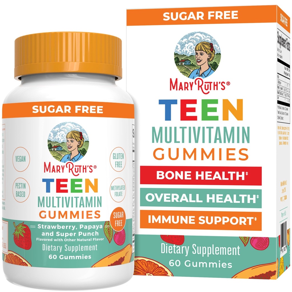 MaryRuth Organics Multivitamine voor tieners 