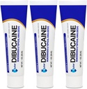 (3 Pack) Globe Dibucaine 1% Aambei behandeling Zalf - 1 Oz Rapid Numbing Relief, Aambei behandeling van jeuk en brand