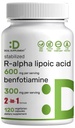 DEAL ›› R Alpha Lipoïnezuur 600 mg met Benfotiamine 300 mg per portie, 120 Veggie Capsules 