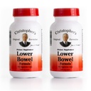 Christopher's originele Formules Lagere Bowel Cleanse Formula Capsules - Herbal Laxative Colon Cleanse en Gut Cleanse 100 ct. - Verpakking van 2