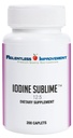 Jodium Sublime® 12,5 mg 200 Hoog-Bio beschikbare Capletten met Kaliumiodide voor schildklier- en stofwisselingsondersteuning Vergelijk met Iodorale 12,5