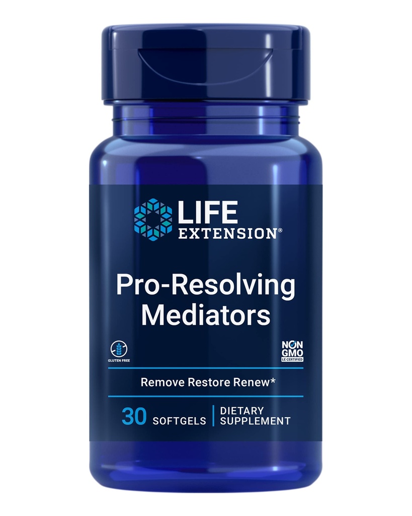 Life Extension Inflammation Management Bundle - Cytokine Suppress with EGCG 30 Capsules and Pro-Resolving Mediators 30 Softgels