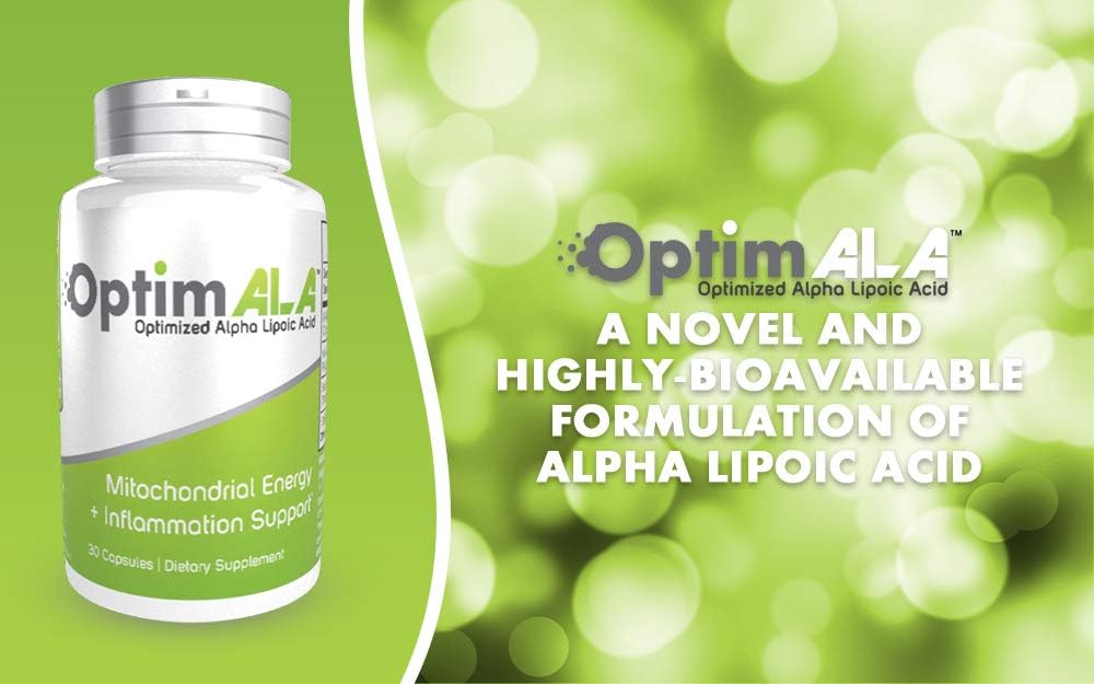 OptimALA Capsules Geoptimaliseerde alfa Lipoïnezuur Capsules 30 Tel.