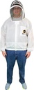 Mann Lake Provent Beekeeping Jacket, professionele kwaliteit Vented Bee Gear met self-Supporting Veil, zwaar-duty ritssluitingen, elastische pols openingen, versterkte hoog-Wear Areas & Chest Pocket, middelgrote