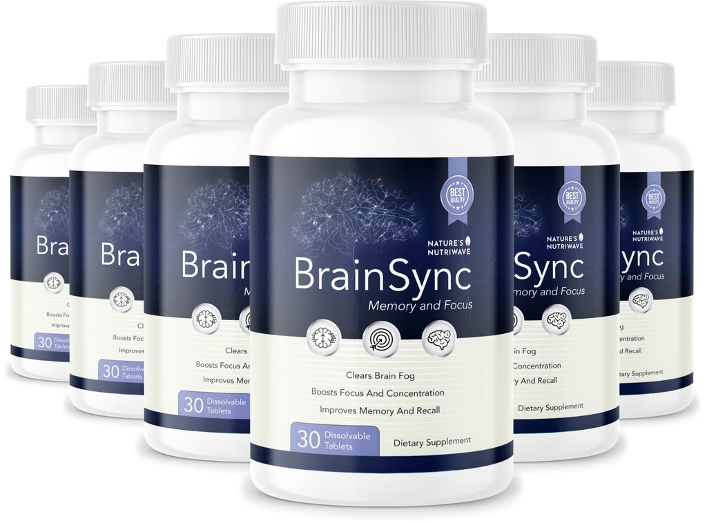 BrainSync Probiotic Supplement Ondersteunt Dagelijks Wellness & Gut-Brain Balance 