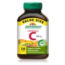 Jamieson kauwbare vitamine-C 500mg Value Supplement Pack(330 Telling), gemengde 3 smaken