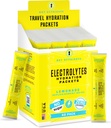 KEY NUTRIËNTEN Multivitamine Elektrolyten Hydration Packets - Verfrissende Limonade Post workout en herstel 40 Pack - Geen suiker, geen calorieën - Travel Hydration Powder