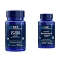 Life Extension Super Ubichinol CoQ10 60 Softgels en geoptimaliseerde Resveratrol Elite 60 Vegetarische Capsules Bundle