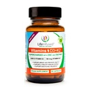 Life Infunded Vitamin D3 + K2 Supercharged met zink en enzymen, Help Mainten Healthy Immune System, Bone Health, Emotionele Welzijn, 90 Capsules.
