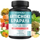 Artichoke Capsules met Artichoke, Papaya, Apple Pectin en Meer - 150 Capsules - voor 5 Maanden Levering