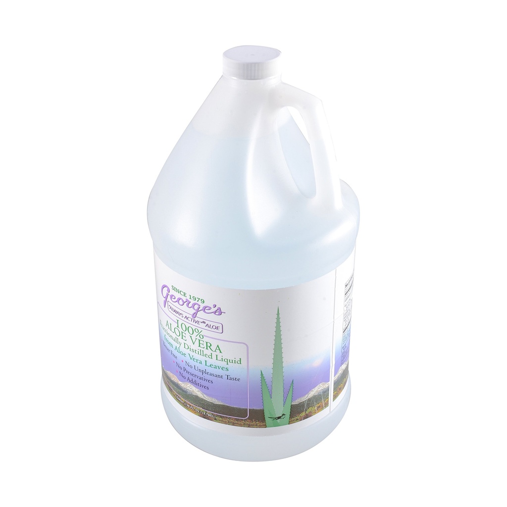 George's Aloë Vera Liquid Supplement, 128 oz