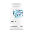 THORNE - Memoractiv - Nootropic Brain Supplement for Focus, Creativity, and Concentration - Ashwagandha, Ginkgo, Lutemax, Bacopa, Pterostilbene - Gluten-Free, Dairy-Free* - 60 Capsules - 30 porties