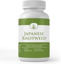 Pure originele ingrediënten Japanse knoop, (100 capsules) Altijd zuiver, Geen additieven of fillers, Lab geverifieerd
