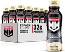 Muscle Milk Pro Advanced Nutrition Protein Shake, Intense Vanilla, 11.16 Fl Oz (Pack of 12), 32g Protein, 1g Sugar, 16 Vitamins & Minerals, 5g Fiber, Workout Recovery, Energizing Snack, Packaging May Vary