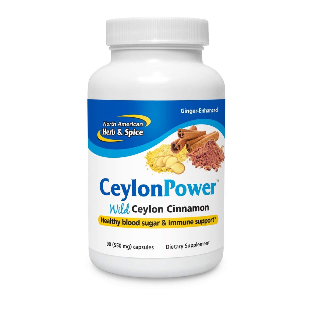 NOORD-AMERIKAANSE HERB & SPICE CeylonPower 90 Capsules