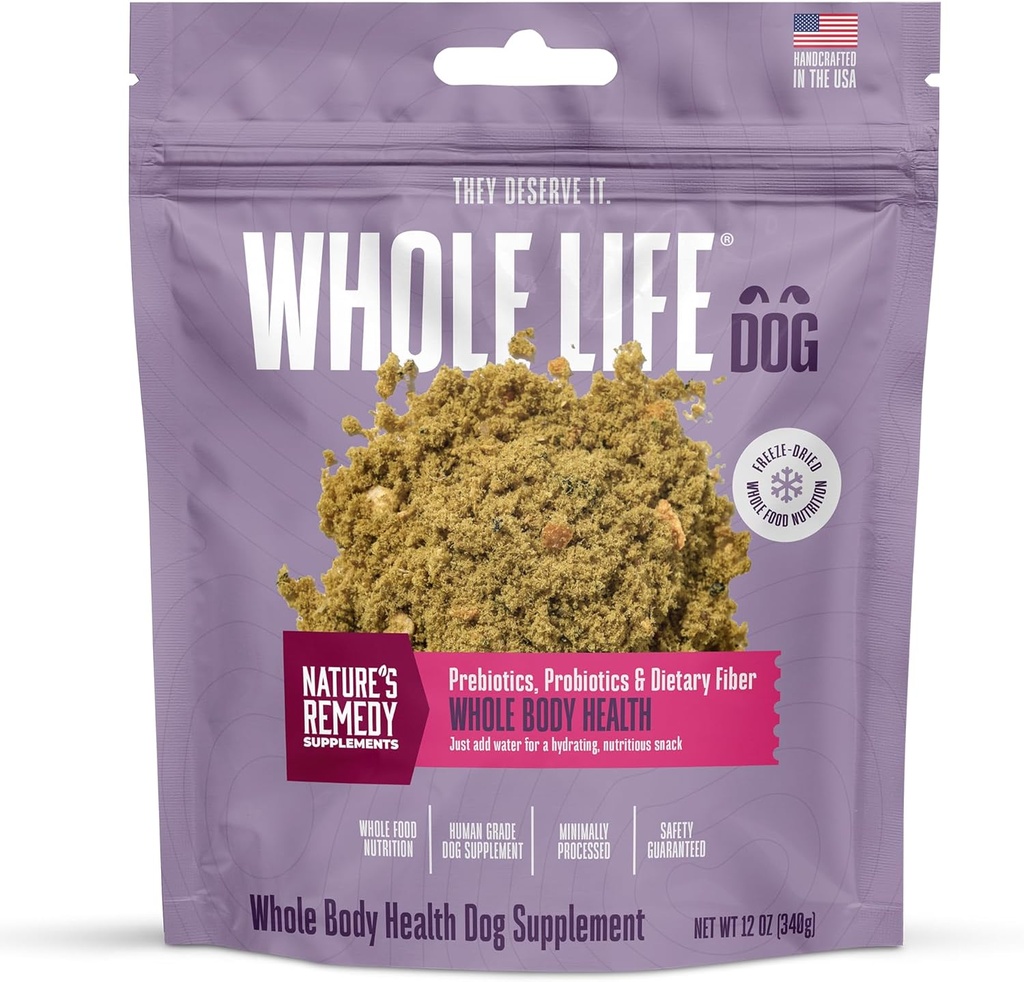 Hele leven hond hele lichaam gezondheid Supplement voor honden, vitamines en supplementen voor een gezonde huid, immuunondersteuning, probiotica en hydratatie - voedingssupplement voor elke dag Wellness - 90 porties