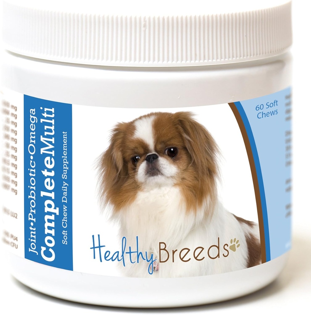 Healthy Breeds Japanese Chin All in One Multivitamin Soft Chew 60 Count