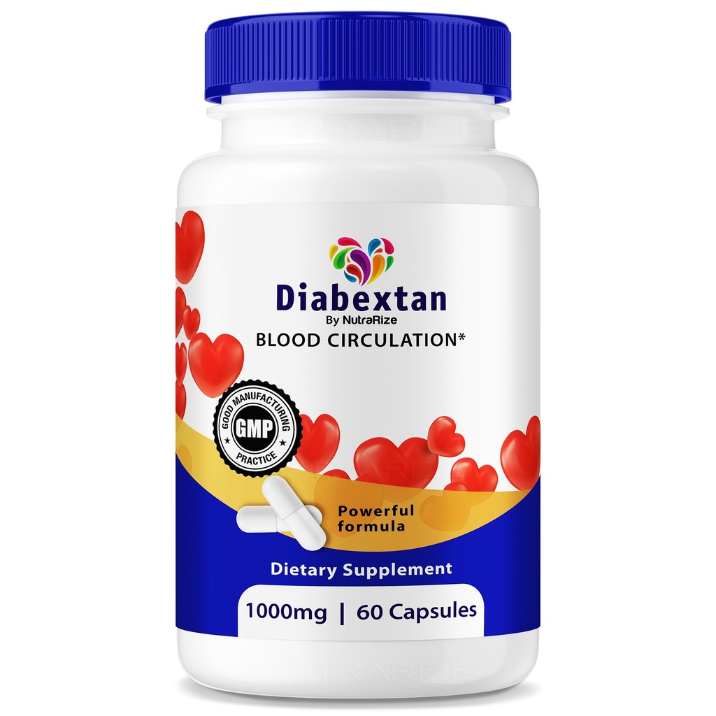 Diabextan Capsules - Natuurlijke formule voor gezonde niveaus, uitgebreide ondersteuning, vitamine Capsule om de algehele wellness te behouden, Glyco Optimizer Reviews (60 capsules)