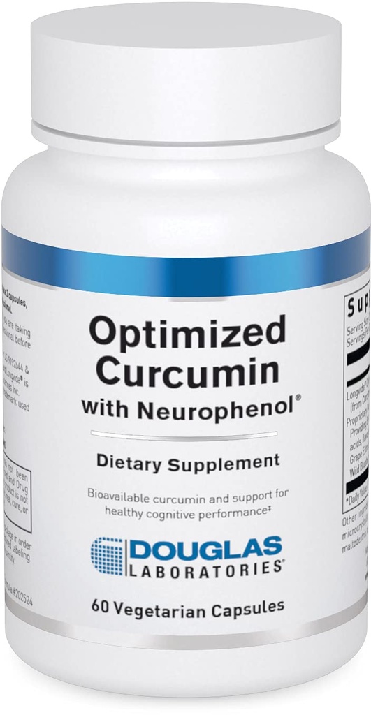 Douglas Laboratoria Geoptimaliseerd Curcumine met Neurofenol Ondersteunt een gezonde hersenen 60 capsules