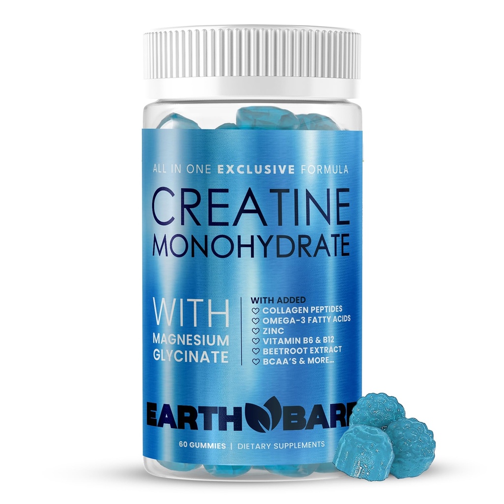 Creatine Monohydraat en Magnesium Gummy's voor volwassenen