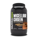 NutraBio Caseïne Proteïne Poeder, Micellar Casien Powder, 25g Langzaam oplossen Proteïne, helpt om u volledig te houden, Overnight Muscle Recovery & Growth, BCAA & EAA, Glutenvrij, Sojavrij, 2lb Chocolade