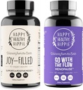 Gelukkige gezonde Hippie Ga met de stroom Menopauze Ondersteuning & Joy gevuld Mood Ondersteuning