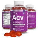 Essentiële elementen Apple Cider Vinegar Gummies van The Mother - 60 Tel (3 Pack)