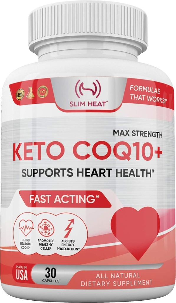 CoQ10 200mg - snelle absorptie Formule voor vrouwen en mannen - Ondersteunt gezonde hart - alle natuurlijke co-enzym Q10 supplement - niet GGO, Made in USA - 30 Day Supply