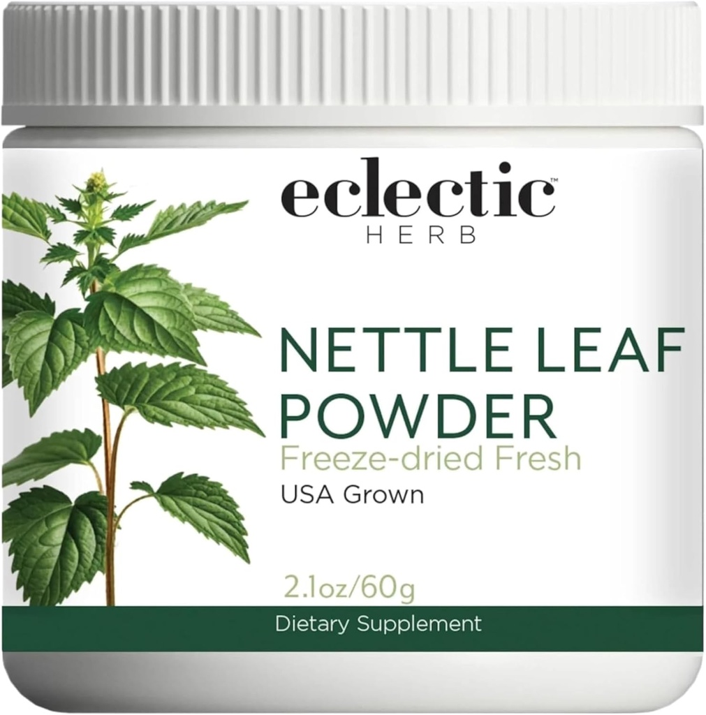 Eclectic Institute Raw Fresh Freeze-Dried Nettle Leaf Whole Food Powder